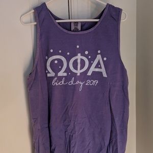 Omega Phi Alpha tank